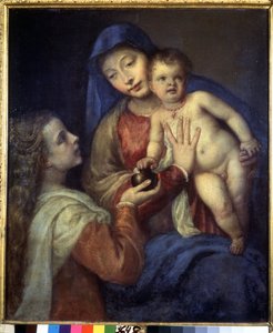 La Vergine e il Bambino con Maria Maddalena