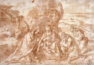 Natività, disegno