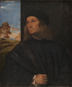 Ritratto del pittore veneziano Giovanni Bellini? da Tiziano Vecelli