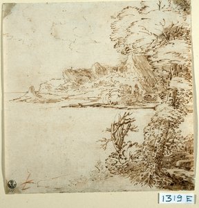 Veduta di una costa montuosa da Titian (c.1488 1576)