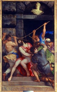 Cristo con la corona di spine da Tiziano Vecelli