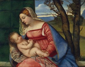 Madonna col Bambino da Tiziano Vecelli