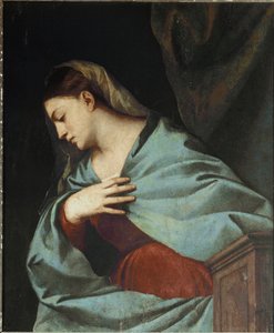 Polittico Averoldi: Vergine Annunciata da Titian (c.1488 1576)