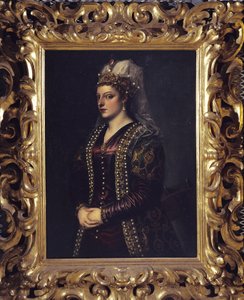 Ritratto di Caterina Cornaro da Tiziano Vecelli