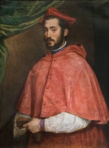 Ritratto del cardinale Alessandro Farnese da Titian (c.1488 1576)