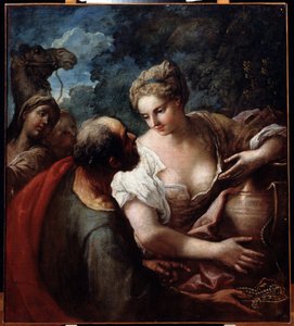 Rebecca al pozzo da Tiziano Vecelli