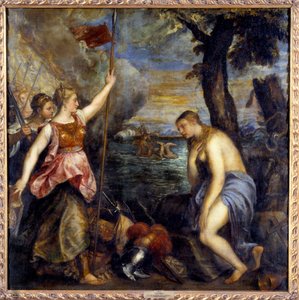 La religione salvata dalla Spagna da Tiziano Vecelli