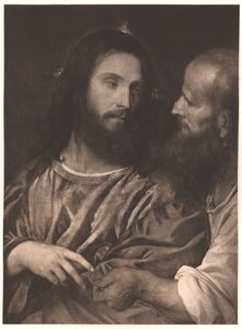 Tedesco: Der Zinsgroschen Il denaro del tributo da Titian