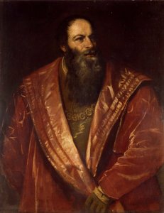 Italian: Ritratto di Pietro Aretino Portrait of Pietro Aretino da Titian