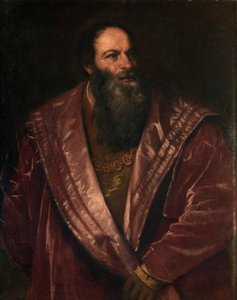 Italian: Ritratto di Pietro Aretino Portrait of Pietro Aretino da Titian