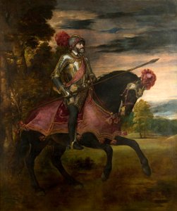 Spagnolo:  Carlos V en la batalla de Mühlberg Ritratto equestre di Carlo V da Titian