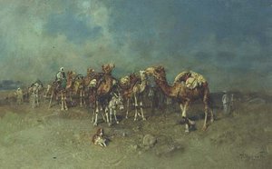 Una carovana araba da Tito Pelliciotti