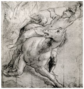 Cavaliere che cade, c1565, 1937