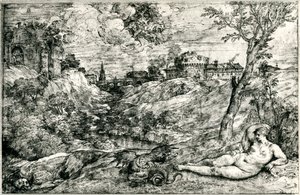 Medoro e Angelica o Giasone e Medea, c1535-1545, 1937