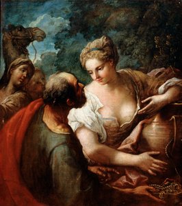 Rebecca al pozzo, XVI secolo da Tiziano Vecelli