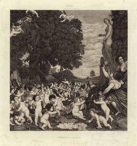 Il culto di Venere da Tiziano Vecelli