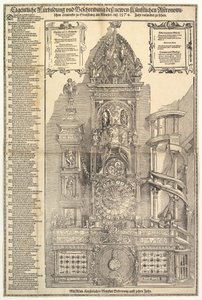 Orologio astronomico nella cattedrale di Strasburgo, 1574