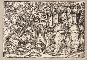 La battaglia tra i romani e i tarentini