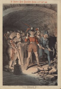 Guy Fawkes, n. 1: i cospiratori armati da Tom Merry