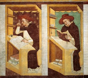 Monaci domenicani (dettaglio) da Tomaso da (late 15th century) Modena