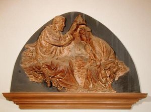 Incoronazione della Vergine (marmo) da Tomasso (attr. to) Masaccio