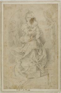 Madonna con Bambino e San Giovanni Battista bambino da Tommaso Manzuoli