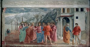 Il pagamento del tributo da Tommaso Masaccio