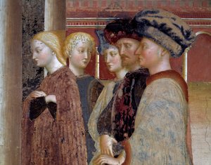 Il banchetto di Erode da Tommaso Masolino da Panicale