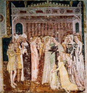Addio (dettaglio), dettaglio dalle Storie di Sant
