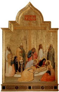 Pietà con san Remigio e san Benedetto