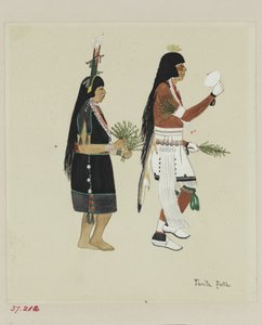 Danzatori del mais, c.1920 da Tonita Peña