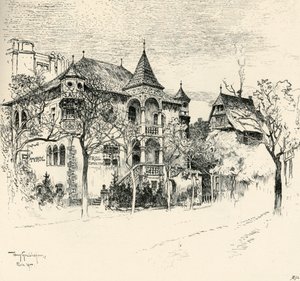 Chateau Tyrolen di Tony Grubhofer, 1900 da Tony Grubhofer