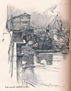 Molo opposto al Waterloo Pier, c1902 da Tony Grubhofer