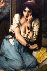 Il dottor Pinel libera i folli a Salpêtrière nel 1795