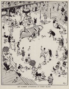 Un pomeriggio estivo a Coney Island da Tony Sarg