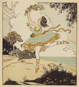 Colombina, amante di Arlecchino nella Commedia dell