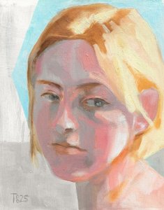 Ritratto di una donna bionda