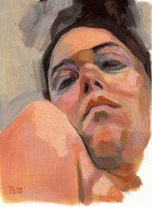 Ritratto di una donna contemplativa