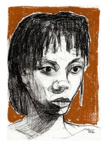 Ritratto femminile espressivo