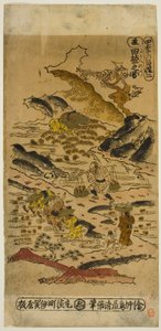 Estate: Piantare il riso (Natsu: taue no zu), No. 2 dalla serie "Le quattro stagioni dei contadini (Shiki no hyakusho)" da Torii Kiyomasu II