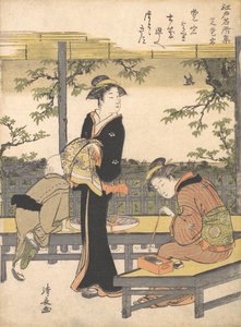Collina di Atago a Shiba, ca. 1783 da Torii Kiyonaga