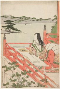 Murasaki Shikibu da Torii Kiyonaga