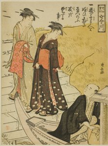 Ammonimenti preziosi per giovani donne (Jijo hokun onna Imagawa) da Torii Kiyonaga