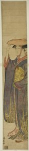 Giovane Donna con Cappello da Torii Kiyonaga