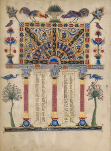 Pagina della tabella Canon da Toros Roslin
