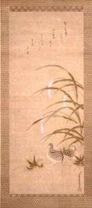 Quaglia e miglio da Tosa Mitsunari