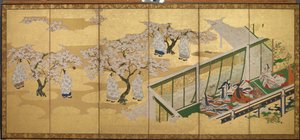 <em>Il Racconto di Genji</em>, Capitolo 34; Kashiwagi vede la Terza Principessa