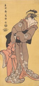 Attore Segawa Tomisaburo II come la cortigiana Toyama e attore Ichikawa Kurizo come Higashi... da Toshusai Sharaku