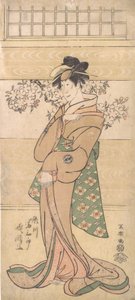 Attore Segawa Tomisaburo II come la Geisha Asaka, 1794-95 da Toshusai Sharaku
