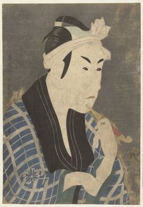 Ritratto busto di Matsumoto Koshiro IV da Toshusai Sharaku